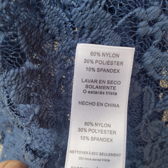 LuLaRoe Lace and Fringe Kimono / Cover up kimono - Picture 3 of 5